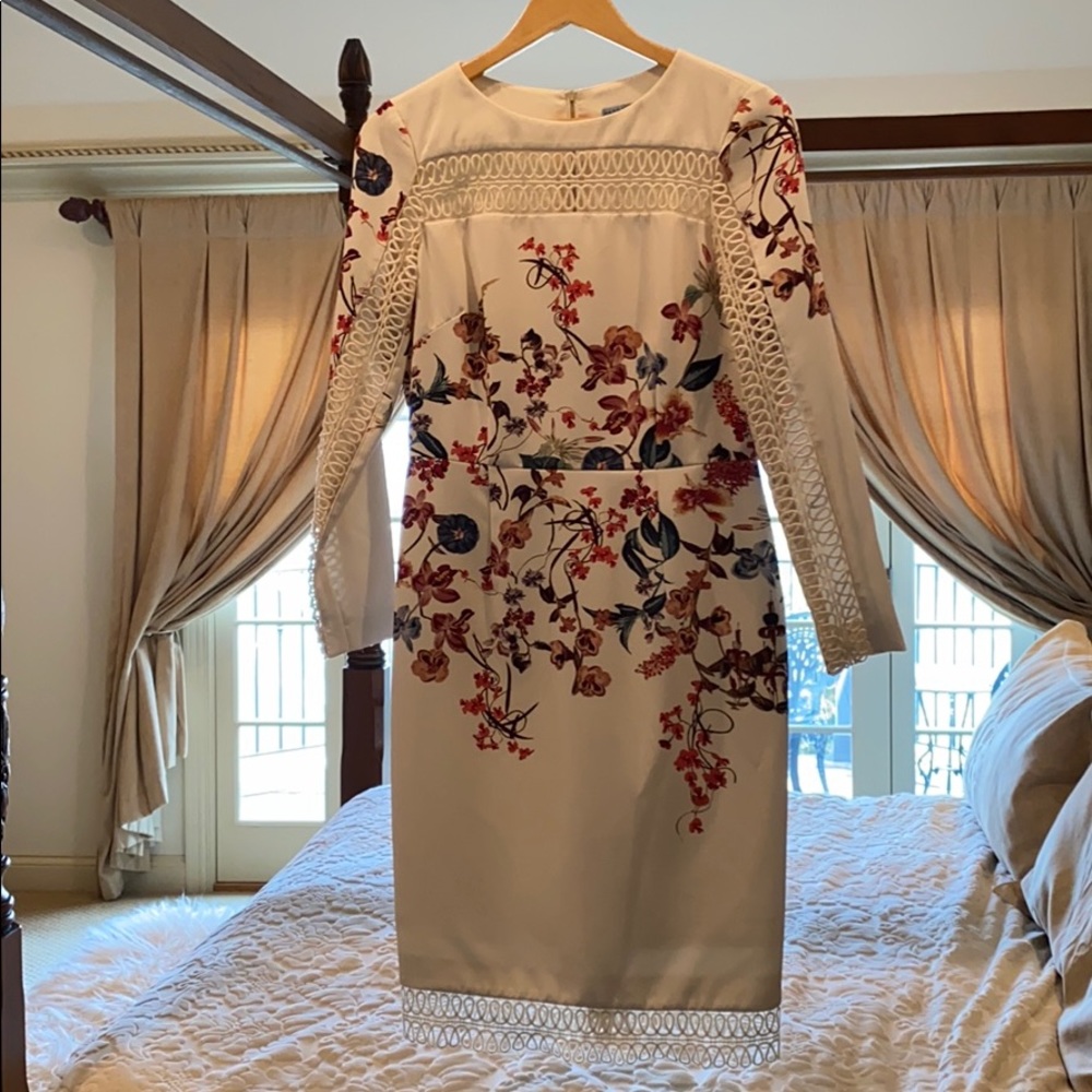 Designer Dress below the knee